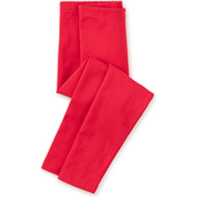 Solid Leggings, LINGONBERRY