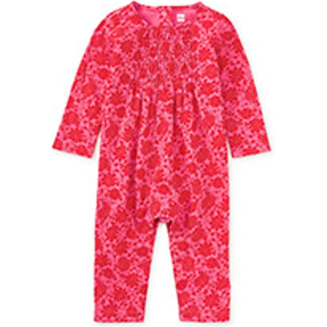 Smocked Baby Romper, Andong Floral