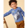 Super Panda Graphic Tee, Cobalt - T-Shirts - 3