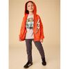 Star Foil Tiger Graphic Tee, Med Heather Grey - T-Shirts - 5