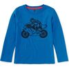 Motor Biker Graphic Tee, SWEDISH BLUE - T-Shirts - 2