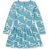 Long Sleeve Pocket Dress, Squabble of Seagulls - Dresses - 2