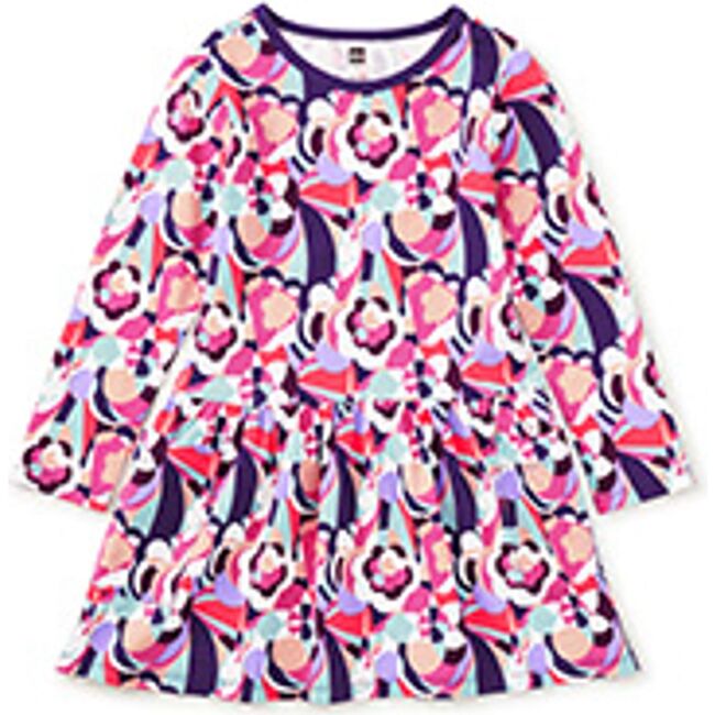 Long Sleeve Pocket Dress, Bala Floral
