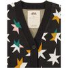 Long Iconic Stars Cardigan, Colorblock Stars - Cardigans - 2