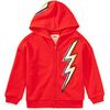 Lightning Bolt Easy Fit Hoodie, RAY - Sweatshirts - 1 - thumbnail