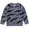 Lightning Stripe Sweater, Lightning Stripes - Sweaters - 2