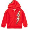 Lightning Bolt Easy Fit Hoodie, RAY - Sweatshirts - 2