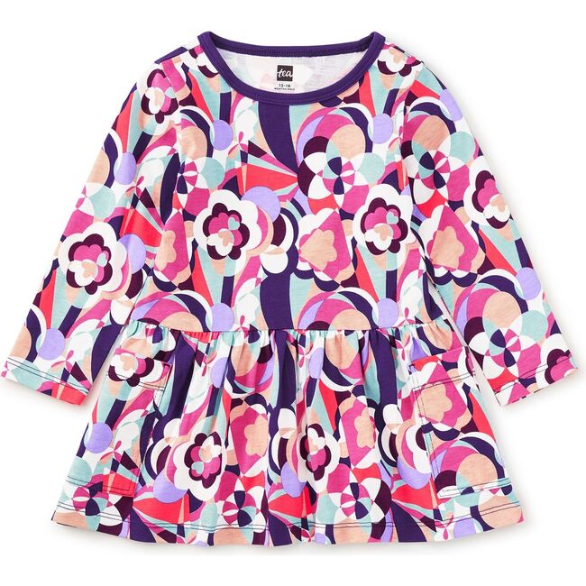 Long Sleeve Pocket Dress, Bala Floral - Dresses - 3