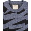 Lightning Stripe Sweater, Lightning Stripes - Sweaters - 3