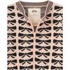 Zip Up Bow Cardigan, Bow - Cardigans - 4