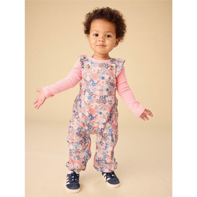 Lap Shoulder Baby Bodysuit, Cherry Blossom - Onesies - 3