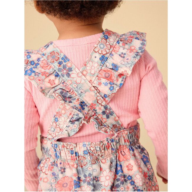 Lap Shoulder Baby Bodysuit, Cherry Blossom - Onesies - 4