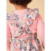 Lap Shoulder Baby Bodysuit, Cherry Blossom - Onesies - 4