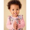 Lap Shoulder Baby Bodysuit, Cherry Blossom - Onesies - 6