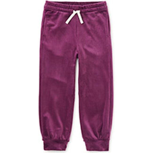 Easy Fit Very Velour Joggers, Cosmic Berry