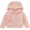 Creature Comfort Baby Cardigan, Rosada - Cardigans - 2