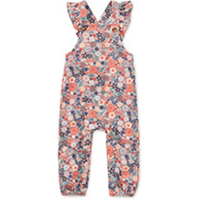 Corduroy Ruffle Baby Overalls, Japanese Mini Floral