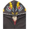 Dragon Hood Easy Fit Hoodie, Pepper - Sweatshirts - 4