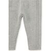 Cozy Baby Pants, Med Heather Grey - Sweatpants - 2
