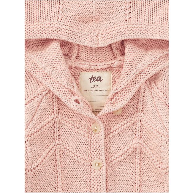 Creature Comfort Baby Cardigan, Rosada - Cardigans - 3