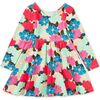 Printed Ballet Dress, Peonies & Chrysanthemums - Dresses - 3