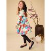 Printed Ballet Dress, Peonies & Chrysanthemums - Dresses - 4