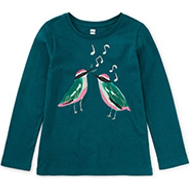Fairy Pitta Graphic Tee, Scuba