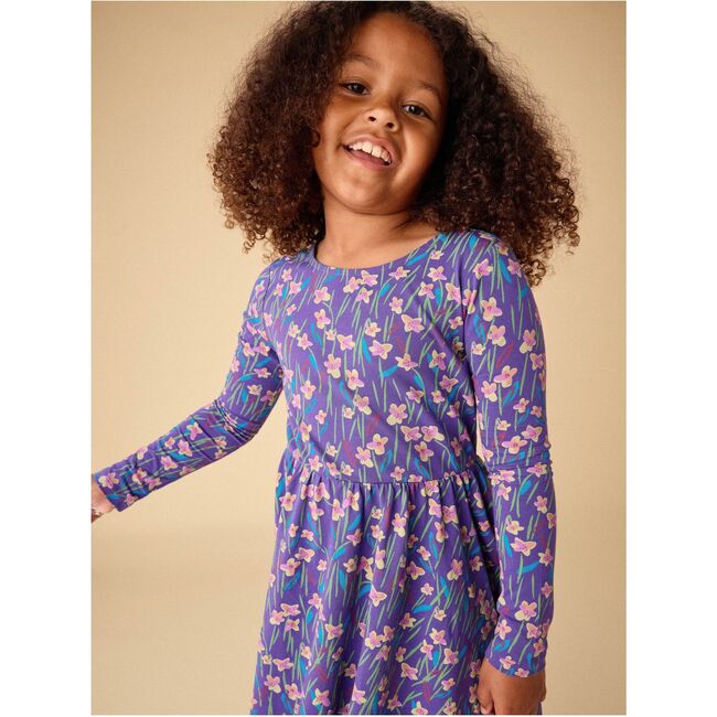 Printed Ballet Dress, Perfume Jasmine - Dresses - 7