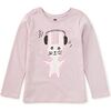 Bunny Bop Graphic Tee, Urchin Purple - T-Shirts - 1 - thumbnail