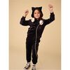 Easy Fit Very Velour Joggers, Jet Black - Sweatpants - 3