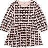Blouson Sleeve Pocket Dress, Bow - Dresses - 1 - thumbnail