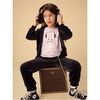 Easy Fit Very Velour Joggers, Jet Black - Sweatpants - 4