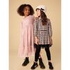 Blouson Sleeve Pocket Dress, Bow - Dresses - 2