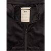 Cat Ears Velour Hoodie, Jet Black - Sweatshirts - 4