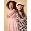Blouson Sleeve Pocket Dress, Bow - Dresses - 5