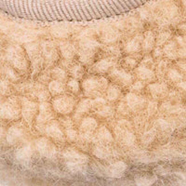 Shearling Baby Mary Jane, Beige - Mary Janes - 5