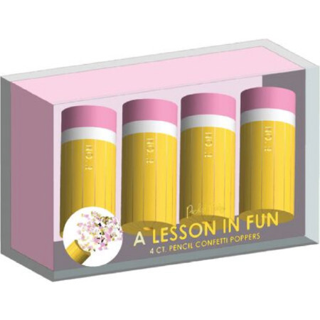 PENCIL CONFETTI POPPERS