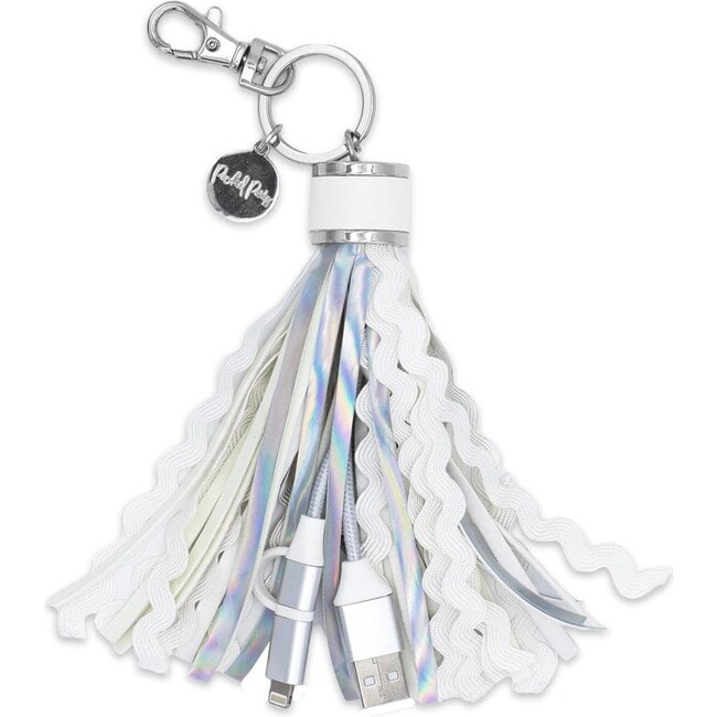 More Metallic CHARGING TASSEL KEYCHAIN