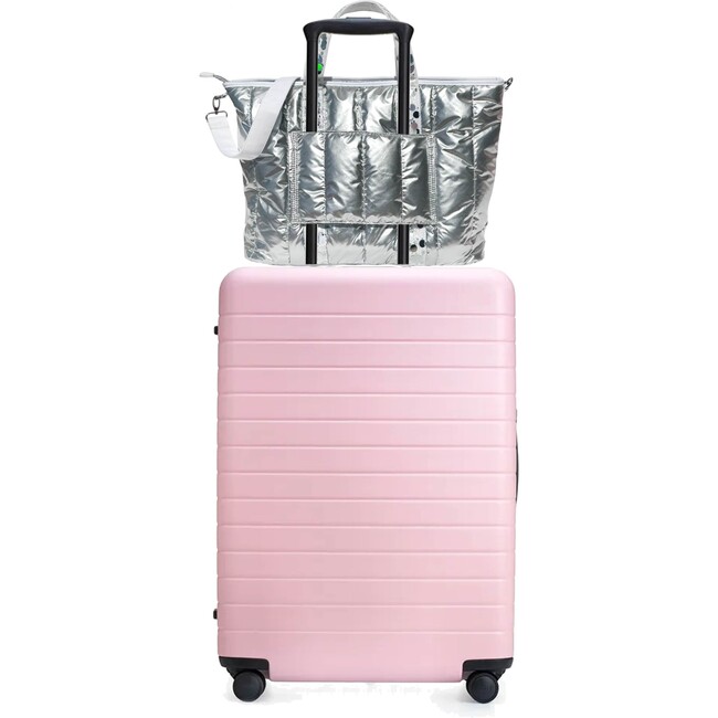 MORE METALLIC PUFFER CONFETTI TRAVEL BAG - Bags - 4