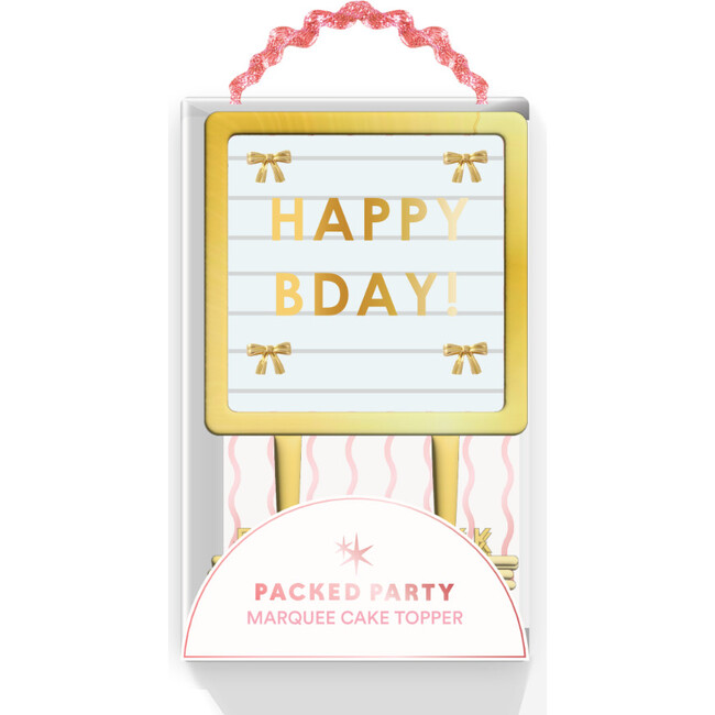 Lovely Little Letterboard Customizeable Cake Topper