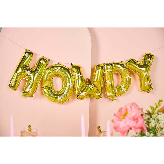 Howdy Darling Balloon Banner