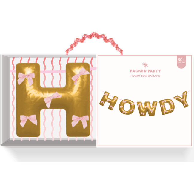 Howdy Darling Balloon Banner - Party Accessories - 3