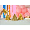Golden Girl Mini Gold Fringe Party Hats Set - Party Accessories - 2