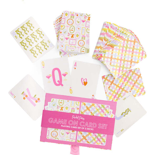 GAME ON PLAYING CARD SET