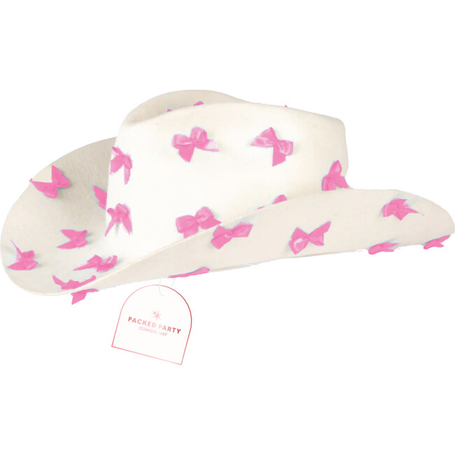 Cowgirls Only Club Cowboy Hat With Bows