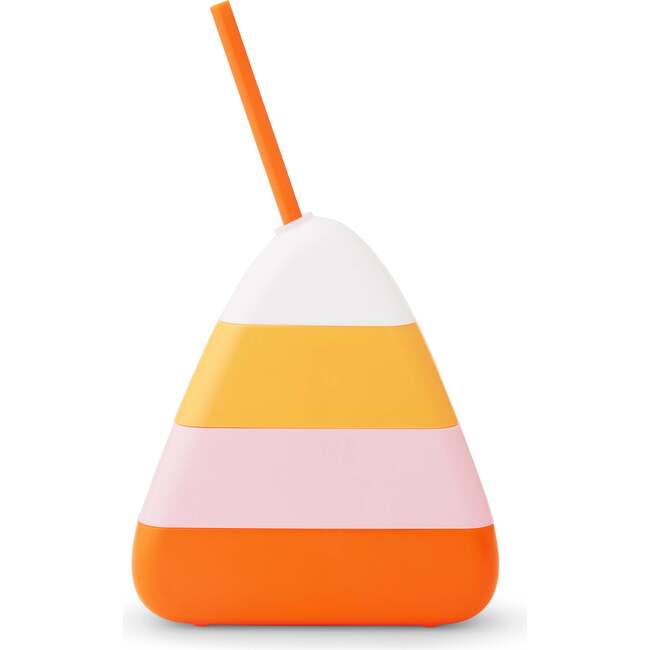 Candy Corn Sipper with Straw
