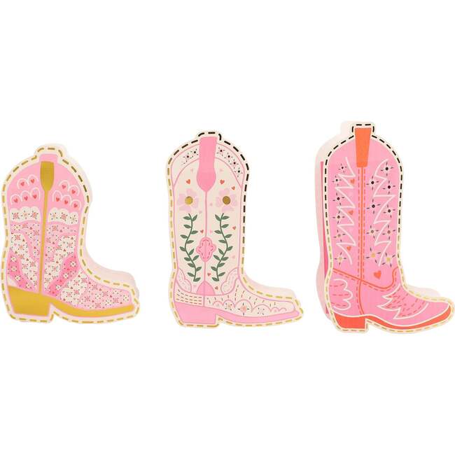 Boot Scoot Blooms Pop-Up Vase Slip Covers - Party Accessories - 3