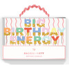 Big Birthday Energy Glitter Birthday Candles Set - Party Accessories - 1 - thumbnail