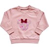 Liberty of London Minnie Mouse Children's Jumper, Pink - Sweatshirts - 1 - thumbnail