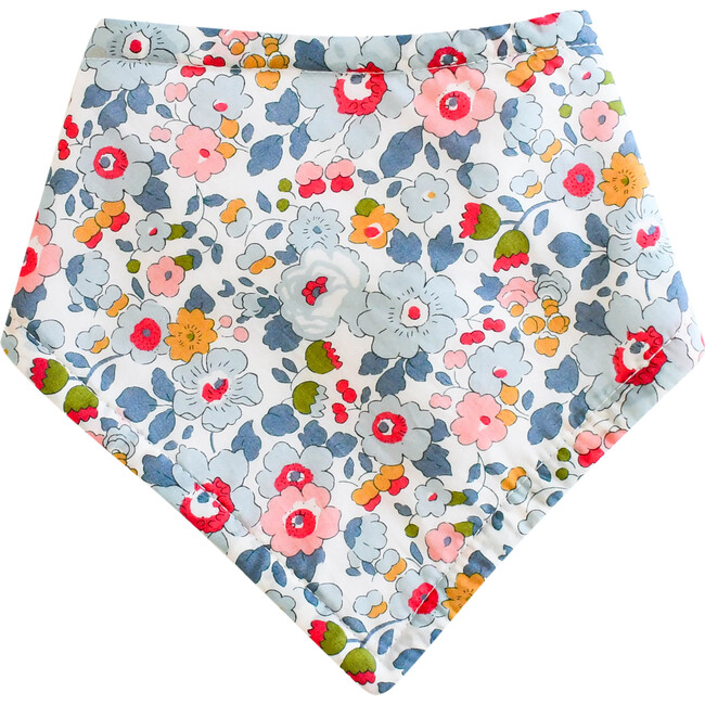 Liberty of London Baby Bandana Bib, Betsy Grey